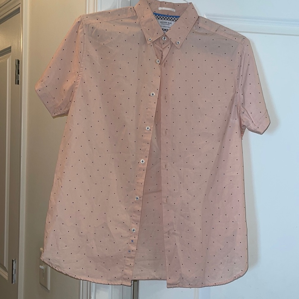 NWOT Cactus Man “Slim Fit” Button Down Shirt